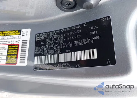 2023 Toyota Sienna Xse from USA, damaged, VIN 5TDXRKEC8PS154367